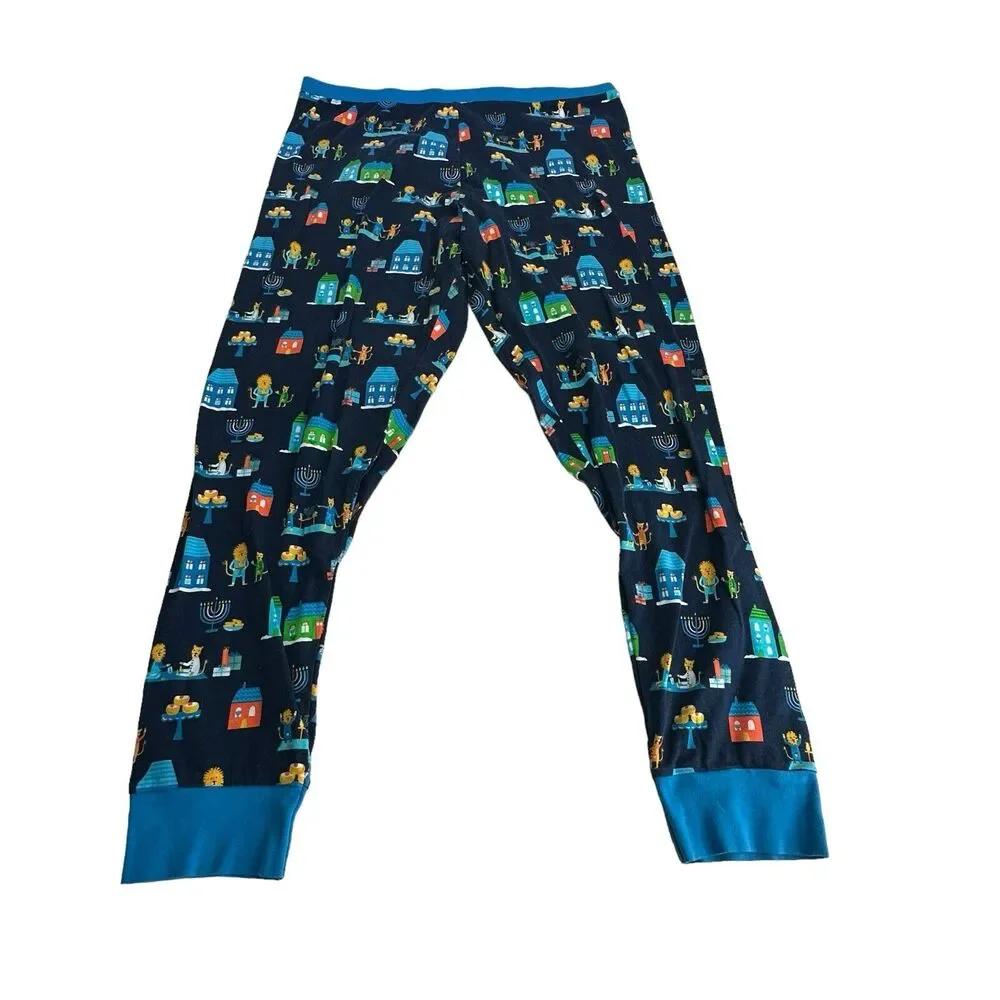 target Hanukkah Lions Print pajamas set mens Size L